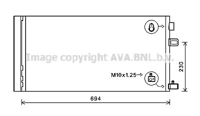 AVA QUALITY COOLING kondensatorius, oro kondicionierius RT5618D